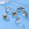 Wholesale Hip Hop Ring Zinc Alloy Distressed Animal Zodiac Geometric Design