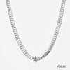 Wholesale Hip Hop Snake Bone Necklace And Bracelet Set For Women Stainless Steel Geometric Design Electroplated