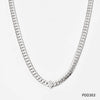Wholesale Hip Hop Snake Bone Necklace And Bracelet Set For Women Stainless Steel Geometric Design Electroplated