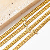 Wholesale Hip Hop Snake Bone Necklace And Bracelet Set For Women Stainless Steel Geometric Design Electroplated