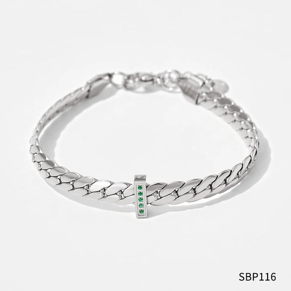 Wholesale Hip Hop Snake Bone Necklace And Bracelet Set For Women Stainless Steel Geometric Design Electroplated