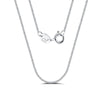 Wholesale Hip Hop Style Geometric Pattern S925 Sterling Silver Cuba Chain Necklace For Men And Women