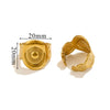 Wholesale Hip Hop Style Stainless Steel Heart Ring And Bracelet Accessories