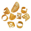 Wholesale Hip Hop Style Stainless Steel Heart Ring And Bracelet Accessories