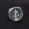 Wholesale Hip Hop Titanium Steel Ushaped Electroplated Men's Ring