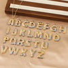 Wholesale Hiphop Copper Pendant Necklace With Letter Pattern And Electroplating Design For Women