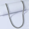 Wholesale Hiphop Cuban Chain Necklace Titanium Steel Geometric Electroplated Jewelry