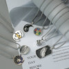 Wholesale Hiphop Personality Pendant Titanium Steel Necklace With Geometric Design For Men And Women