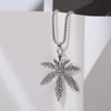 Wholesale Hiphop Personality Pendant Titanium Steel Necklace With Geometric Design For Men And Women