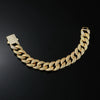 Wholesale Hiphop Punk Style Geometric Alloy Cuban Chain Necklace For Men