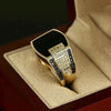 Wholesale Hiphop Ring Metal Geometric Electroplated For Men