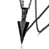Wholesale Hiphop Sixpointed Star Plaid Geometric Alloy Sweater Chain With Diecast Alloy Pendant And Snake Bone Chain Long Necklace