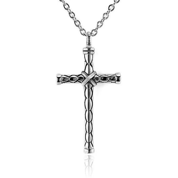 Wholesale Hiphop Sixpointed Star Plaid Geometric Alloy Sweater Chain With Diecast Alloy Pendant And Snake Bone Chain Long Necklace