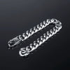 Wholesale Hiphop Stainless Steel Geometric Electroplated Unisex Bracelet