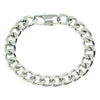 Wholesale Hiphop Style Stainless Steel Geometric Cuban Chain Necklace With Electroplating