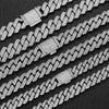 Wholesale Hiphop Style Zirconinlaid Copper Cuban Chain Diamondshaped Necklace Jewelry