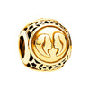Wholesale Hollow Alloy Constellation Totem Electroplated Beaded Bracelet For Boys And Girls