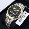 Wholesale Hollow Tourbillon Quartz Men's Watch Casual Style Alloy Case And Strap Round Dial