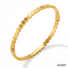Wholesale Honeycomb Hexagonal Geometric Stainless Steel Bracelet For Men And Women With Electroplating