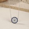 Wholesale Hoop Necklace 925 Sterling Silver Geometric Electroplated Light Luxury Women's Clavicle Chain