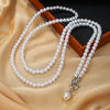 Wholesale Imitation Pearl Alloy Geometric Handmade Waist Chain And Necklace