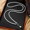 Wholesale Imitation Pearl Alloy Geometric Handmade Waist Chain And Necklace