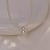 Wholesale Imitation Pearl And Alloy Necklace Retro Style Electroplating Beaded Chain For Women