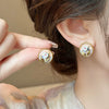 Wholesale Imitation Pearl Drop Shape Earrings French Retro Style Set With Pearls For Women