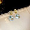 Wholesale Imitation Pearl Drop Shape Earrings French Retro Style Set With Pearls For Women