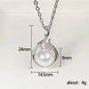 Wholesale Imitation Pearl Earrings Light Luxury Style Geometric U Shaped Pearl Inlaid