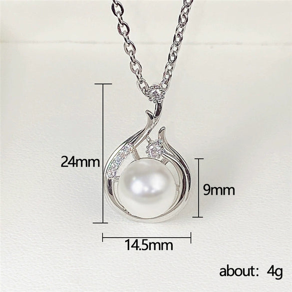 Wholesale Imitation Pearl Earrings Light Luxury Style Geometric U Shaped Pearl Inlaid
