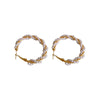 Wholesale Imitation Pearl Geometric High Sense Set With Pearls Earrings For Women