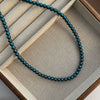 Wholesale Imitation Pearl Necklace Geometric Style Real Gold Plated Women's