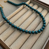 Wholesale Imitation Pearl Necklace Geometric Style Real Gold Plated Women's