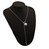 Wholesale Imitation Pearl Pendant Necklace In Personality Style Made Of Stainless Steel