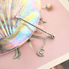Wholesale Industrial Style Stainless Steel Ear Long Rod Body Piercing Jewelry With Flower Pattern And Electroplating Process