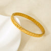 Wholesale Ins Geometric Square Stainless Steel 18K Gold Plated Clasp Bracelet Jewelry Accessories For Women