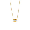 Wholesale Ins Geometric Stainless Steel Pendant Necklace With Snake Bone Chain 18K Gold Plated For Women