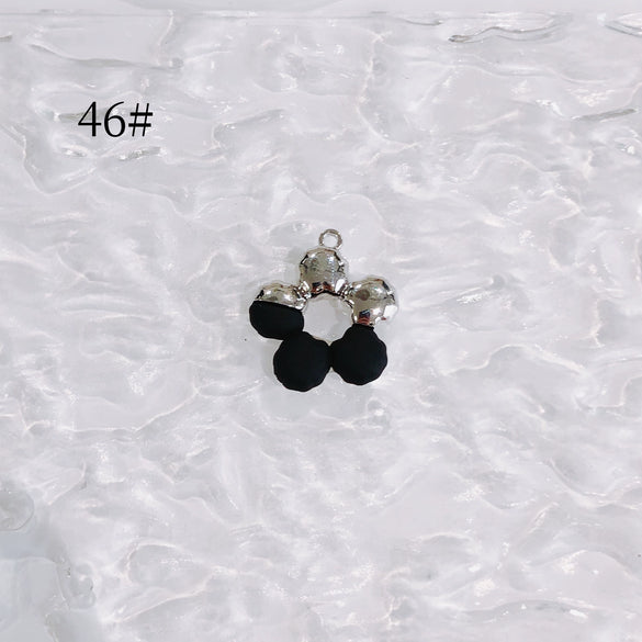 Wholesale Ins Style Alloy Jewelry With Sunflower And Little Devil Flower Bow Handmade With Electroplating