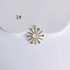 Wholesale Ins Style Alloy Jewelry With Sunflower And Little Devil Flower Bow Handmade With Electroplating