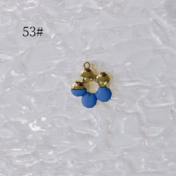 Wholesale Ins Style Alloy Jewelry With Sunflower And Little Devil Flower Bow Handmade With Electroplating