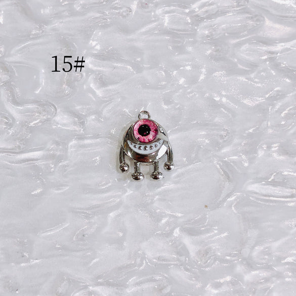 Wholesale Ins Style Alloy Jewelry With Sunflower And Little Devil Flower Bow Handmade With Electroplating