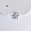 Wholesale Ins Style Alloy Jewelry With Sunflower And Little Devil Flower Bow Handmade With Electroplating