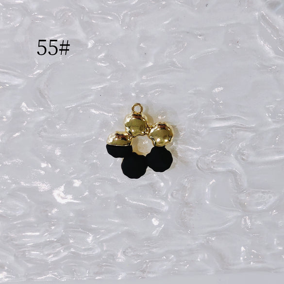 Wholesale Ins Style Alloy Jewelry With Sunflower And Little Devil Flower Bow Handmade With Electroplating