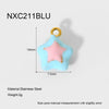 Wholesale Ins Style Cherry Flower Pearl Shoe Stainless Steel Electroplated Pendant Spacer Beads Brooch Diy Jewelry Accessories