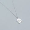 Wholesale Ins Style Devil'S Eye Sterling Silver Artificial Gemstones Pendant Necklace