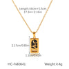 Wholesale Ins Style Diamond Inlaid Stainless Steel Pendant Necklace With Constellation Crown Heart Shape Flowers Cartoon Characters Star Geometric Animals Zodiac Patterns For Women