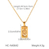 Wholesale Ins Style Diamond Inlaid Stainless Steel Pendant Necklace With Constellation Crown Heart Shape Flowers Cartoon Characters Star Geometric Animals Zodiac Patterns For Women