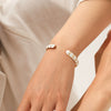 Wholesale Ins Style Geometric Dripping Oil Stainless Steel Bracelet For Women Luxury Highend Jewelry
