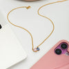 Wholesale Ins Style Geometric Stainless Steel Electroplated Necklace For Women